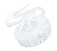 Asukohu Élégant collier réglable pour chien et chat - Collier à volants sur le thème royal de la Renaissance - Accessoires de costume pour cosplay, événement, Halloween, collier pour animal domestique