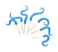 Asukohu Ensemble de pieuvres artificielles en résine bleue pour décoration intérieure ou extérieure