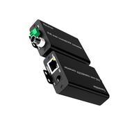 Asukohu Ethernet via la puissance du convertisseur coaxial via Ethernet 500 m Convertisseur de transfert de données coaxial Extender pour caméras de surveillance Réseau Extender
