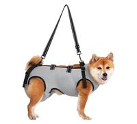 Asukohu Faisceau de câble réfléchissant pour chien - Serpentins de levage pour animaux handicapés - Avec support de poitrine réglable et handicap rembourré - Dispositif de soutien pour chien sans