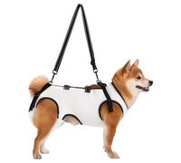 Asukohu Faisceau de câble réfléchissant pour chien - Serpentins de levage pour animaux handicapés - Avec support de poitrine réglable et handicap rembourré - Dispositif de soutien pour chien sans