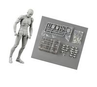 Asukohu Figurine d ' Action Mobile détaillée en PVC de 15 cm avec Poses Personnalisables et Construction Solide, adaptée collectionneurs et poupées mannequins d ' Artistes d ' Exposition