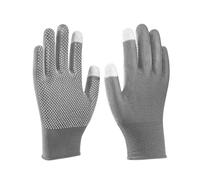 Asukohu Gants légers pour écran tactile - Design flexible amélioré - Nylon respirant - Pour le travail et l'extérieur - 2 gants fins et respirants