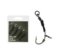 Asukohu Hameçon de pêche à la carpe Ronnie Wide Gape avec guide et manchon long pour cartel professionnel