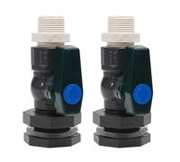 Asukohu Installation facile de robinets de pluie - Set pratique de cônes - Valves de seau - Pour installation de réservoirs d'eau et de citernes d'eau