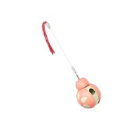 Asukohu Jouet d'entraînement pour chat - Avec mangeoire à bascule - Multicolore, multifonctionnel - Exercice - Kibble - Teaser droit