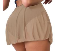 Asukohu Jupe de plage pour femmes Bikinis Couverture de maillot de bain Jupe portefeuille