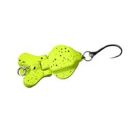 Asukohu Leurre de pêche Deux sections Pêche en métal Appât dur Flottant Jigging Mer Double combat Facile à utiliser Petit crochet unique