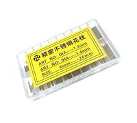 Asukohu Lot complet de 300 épingles à maillons en acier inoxydable pour un ajustement facile du bracelet et une réparation de montre de plusieurs tailles, 1,3 à 1,4 mm