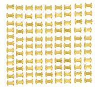 Asukohu Lot de 100 rivets robustes pour documents et fichiers - Installation facile - Haute performance - Pour papier épais