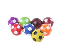 Asukohu Lot de 2 balles de babyfoot lisses pour tables de football standard et jeu de table classique de remplacement pour jeu d'échecs international
