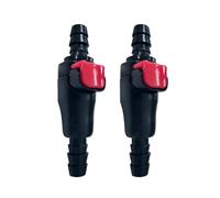 Asukohu Lot de 2 connecteurs universels pour poche d'hydratation avec anneaux d'étanchéité en silicone pour cyclisme, randonnée, camping, activités en plein air
