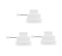 Asukohu Lot de 3 mécanismes de roulement Clockworks pour jouets en peluche faits à la main et artisanat pour les assemblages créatifs Windup Robot moteur de montre remplaçable