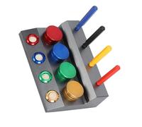 Asukohu Lot de 4 récipients à huile de montre pratiques avec outil spécialisé pour huilage de montre pour réparation professionnelle d'horloger