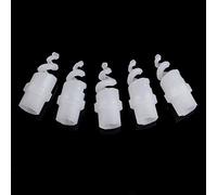 Asukohu Lot de 5 buses coniques en polypropylène pour arrosoir de plantes de 6,3 mm, 9,5 mm, 1,9 cm, 1,9 cm