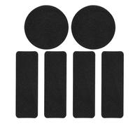 Asukohu Lot de 6 patchs auto-adhésifs pour réparation de chaussures - Inserts de rembourrage résistants pour chaussures de sport