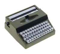 Asukohu Machine à écrire miniature - Décoration rétro détaillée pour les amateurs d'objets de collection et affichages sur le thème vintage