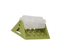 Asukohu Mangeoire puzzle réglable pour animaux de compagnie - Jouet interactif à rouler - Base antidérapante - Stimulation cognitive - Appareil d'activité d'enrichissement pour chien - Rouleau