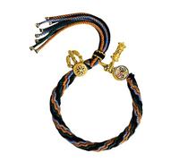 Asukohu Matériaux en coton brut Styles tibétains Bracelet de mode pour les femmes Adopter la culture et l'individualité Bijoux faits à la main au quotidien, taille unique, Comme décrit