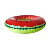 Asukohu Motif pastèque gonflable pour piscine flottante Bouées de piscine Tube Jouet Plage Pieds Fête Fournitures Anneaux Outil de plage