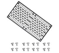 Asukohu Nouveau filet de protection pour petits ventilateurs 12/24/36 cm Filet de protection contre le froid Métal Fer Couvertures en maille Couverture de refroidissement