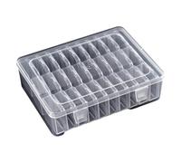 Asukohu Organisateurs transparents pratiques empilables à 30 cellules Accessoires portables pour la maison et l'organisation du contrôle du bureau