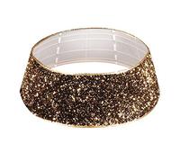 Asukohu Paillettes à paillettes pour sapin de Noël - Col de base autour de la jupe décorative - Décoration de Noël - Nouvel An