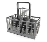 Asukohu Panier à couverts universel pour lave-vaisselle Panier de rechange portable Couverts de support de panier à liquide vaisselle Organisateur de rangement pour pièces de bouteilles