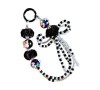Asukohu Perles Chaîne de téléphone portable Sangle Décoration Pendentif pour femmes filles Perles Lanière Coque Charm String Double Chaîne Pendentif Téléphone