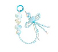 Asukohu Perles Chaîne de téléphone portable Sangle Décoration Pendentif pour femmes filles Perles Lanière Coque Charm String Double Chaîne Pendentif Téléphone