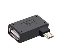 Asukohu Petits adaptateurs USB vers USB à angle droit pour clé USB et consoles classiques pour périphériques, utilisez un adaptateur OTG