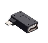 Asukohu Petits adaptateurs USB vers USB à angle droit pour clé USB et consoles classiques pour périphériques, utilisez un adaptateur OTG