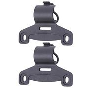 Asukohu Plastomer - Pompes à vélo noires - Clip - Pour vélo - Inflammation de l'air - Cadre de fixation - Support fixe - Facile à installer