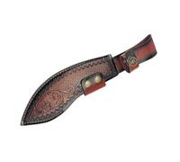 Asukohu Pochette droite pour outils - Fourreau en cuir - Porte-ceinture pour l'extérieur - Camping - BBQ - Chasse - Sacs droits