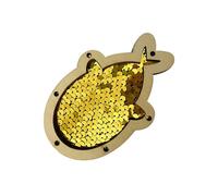 Asukohu Poissons scintillants à paillettes pour les planches occupées faire des enfants Fine Motor Skill Tableau d'entraînement Accessoires pour le développement sensoriel Jouets sensoriels