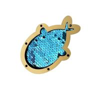 Asukohu Poissons scintillants à paillettes pour les planches occupées faire des enfants Fine Motor Skill Tableau d'entraînement Accessoires pour le développement sensoriel Jouets sensoriels