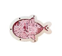 Asukohu Poissons scintillants à paillettes pour les planches occupées faire des enfants Fine Motor Skill Tableau d'entraînement Accessoires pour le développement sensoriel Jouets sensoriels