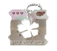 Asukohu Porte-clés multifauntal Charme Note de musique Sac à pendentif Magie Collier Accessoire élégant Texture acrylique Pour le quotidien Unique Musique Note Ailes Porte-clés, e, taille unique