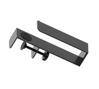 Asukohu Rangement latéral de bureau Organisateurs de bureau Support réglable pour ordinateur portable en métal Support pour ordinateur portable suspendu pour côté de bureau