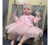 Asukohu Reborns Baby Dolls Poupées nouveau-nés réalistes de 50,8 cm avec corps en vinyle qui ressemble à la vie réelle de bébé