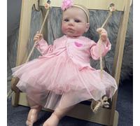 Asukohu Reborns Baby Dolls Poupées nouveau-nés réalistes de 50,8 cm avec corps en vinyle qui ressemble à la vie réelle de bébé