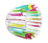 Asukohu Rouleau gonflable coloré pour enfant - 100 cm - Pour garçons et filles - Plage - Piscine - Ballon gonflable géant - Pour enfants - Plage en plein air
