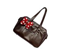 Asukohu Sac à bandoulière confortable au design inspiré de Tokyo avec intérieur spacieux en cuir et sac de rangement organisationnel, marron