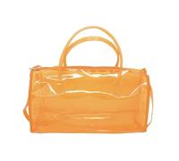 Asukohu Sac à bandoulière portable Grande capacité PVC Sac à main Sacs à bandoulière décontractés pour le rangement facile des produits de soins personnels Sac à main pour femme, b