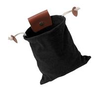 Asukohu Sac de crochetage pour fruits - Sac fourreau - Sac à champignons - Sac banane pour le camping, la récolte de randonnée - Sac en cuir synthétique - Avec cordon de serrage