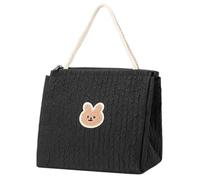 Asukohu Sac de maternité pratique Trend Mom Sac fourre-tout efficace pour les parents Couche étanche pour le shopping ou les voyages courts, Noir