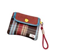 Asukohu Sac de rangement portable pour serviettes hygiéniques pour les premières règles pour adolescentes et filles, Treillis rouge., Beauté de masse