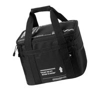 Asukohu Sac de transport pour cuisinière de camping en plein air - Ustensiles de cuisine de voyage - Sac de rangement pour ustensiles de cuisine - Sac à main pour le camping, Noir , Taille unique