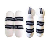 Asukohu Sparring Garde-jambes sous les bras Taekwondo Sparring Protection avant-bras et coude pour arts martiaux, kickboxing, hommes, femmes, enfants