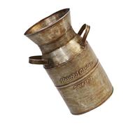 Asukohu Style de campagne français Vase Antique Table Rurale Décors Intérieur Extérieur Fête de Mariage pour la Décoration Fer Planteur Seau Fer Seau Décoratif pour Plantes